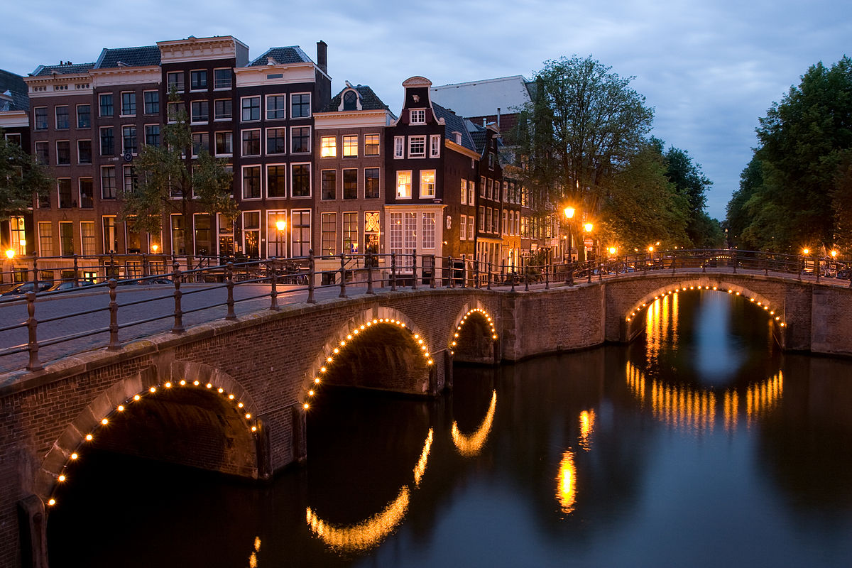 Amsterdam cityscape